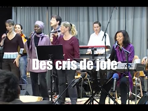 Des cris de joie